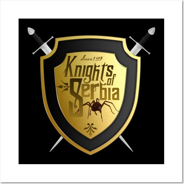 Knights of Serbia from the Santa Clarita Diet Wall Art by hauntedjack